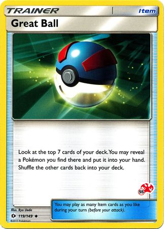 Great Ball (119/149) (Charizard Stamp #55) [Battle Academy 2020] | Exor Games Summserside