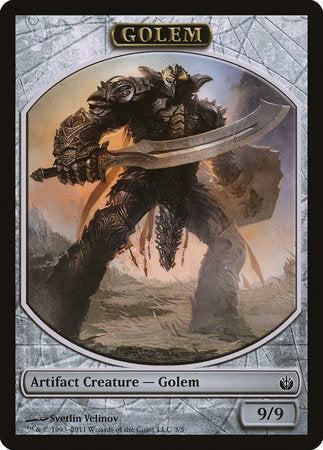 Golem Token [Mirrodin Besieged Tokens] | Exor Games Summserside