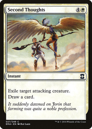 Second Thoughts [Eternal Masters] | Exor Games Summserside