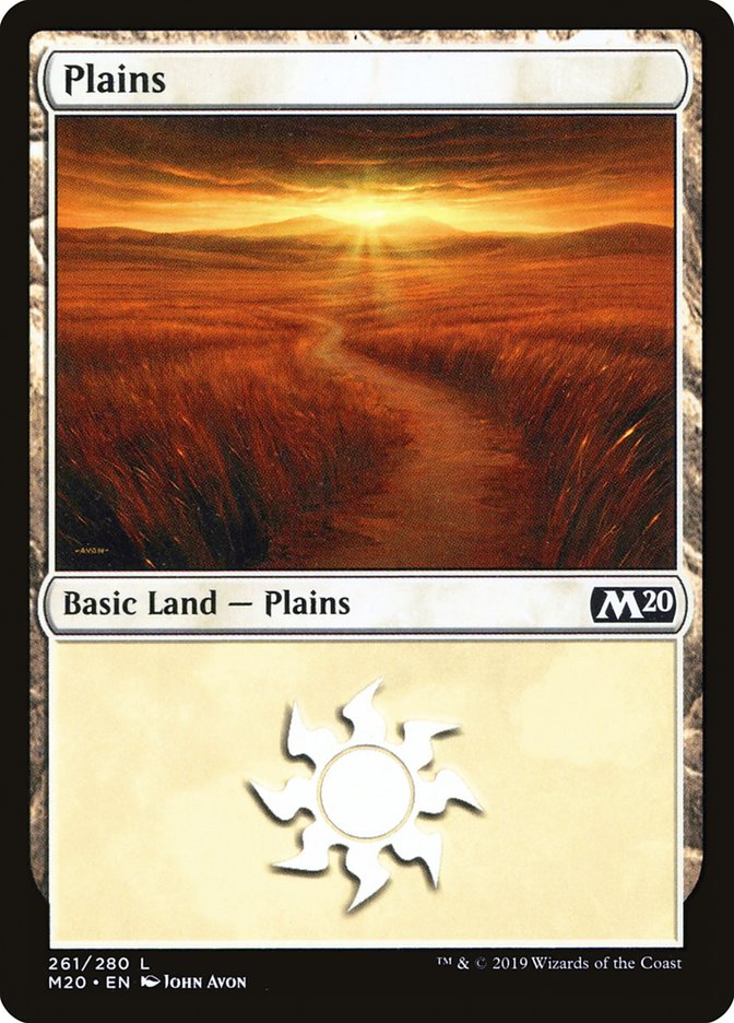 Plains (#261) [Core Set 2020] | Exor Games Summserside