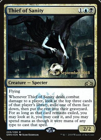 Thief of Sanity [Guilds of Ravnica Promos] | Exor Games Summserside