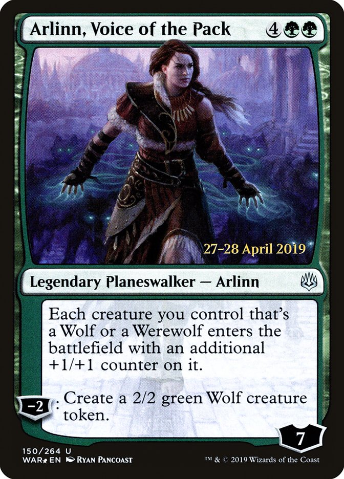 Arlinn, Voice of the Pack  [War of the Spark Prerelease Promos] | Exor Games Summserside