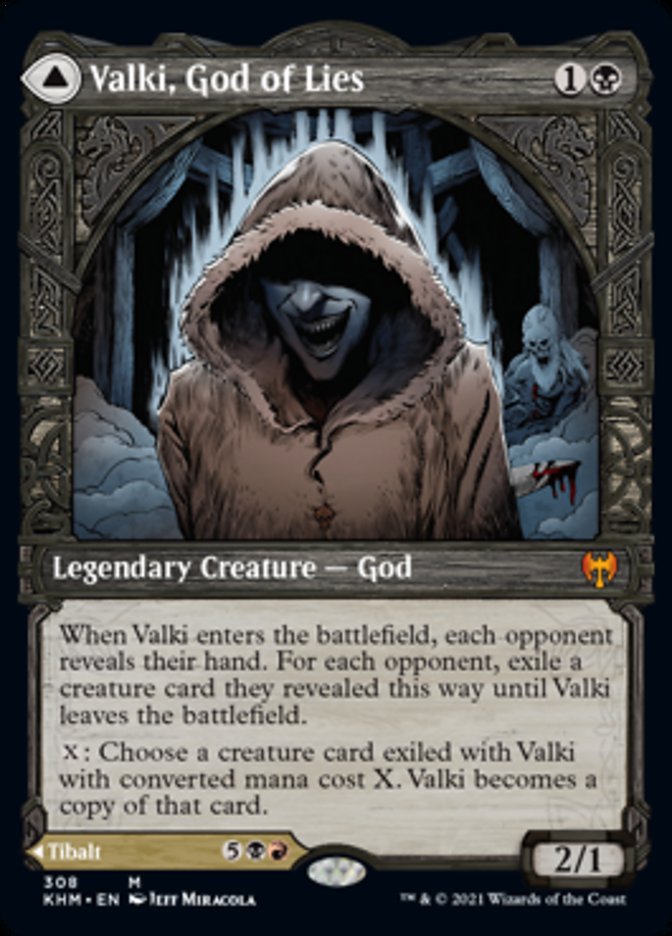 Valki, God of Lies // Tibalt, Cosmic Impostor (Showcase) [Kaldheim] | Exor Games Summserside