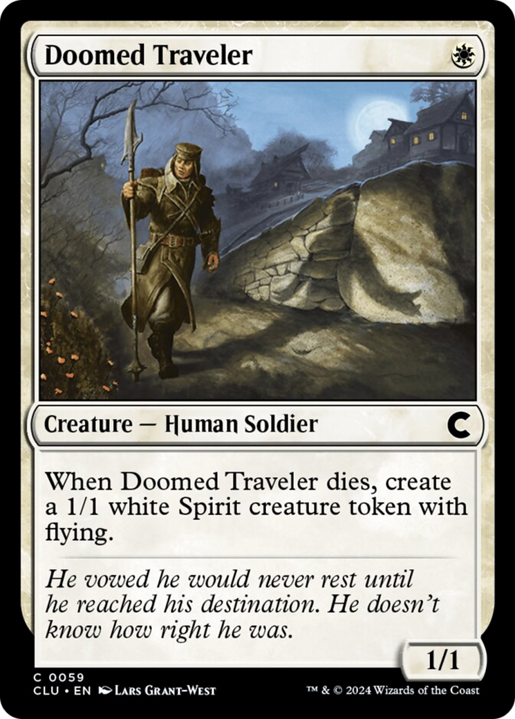 Doomed Traveler [Ravnica: Clue Edition] | Exor Games Summserside