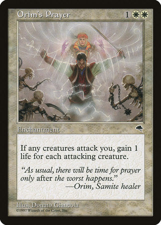 Orim's Prayer [Tempest] | Exor Games Summserside