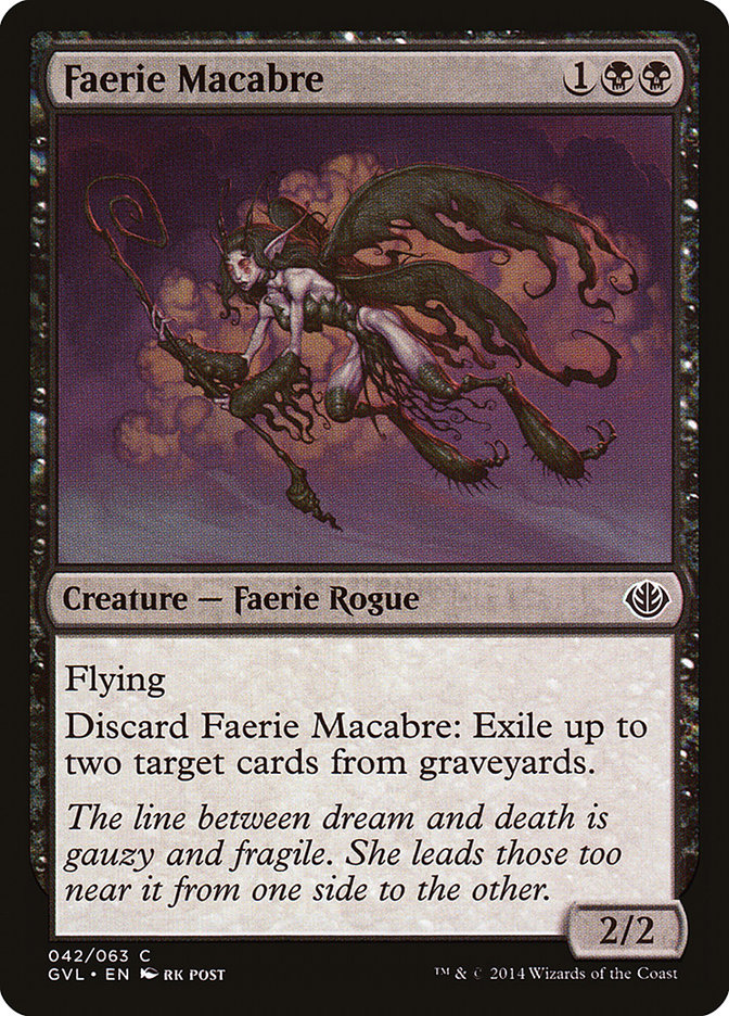 Faerie Macabre (Garruk vs. Liliana) [Duel Decks Anthology] | Exor Games Summserside