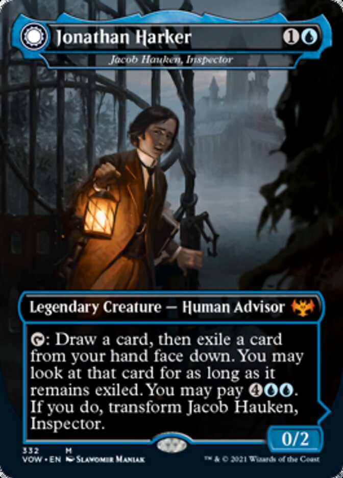 Jacob Hauken, Inspector // Hauken's Insight - Jonathan Harker // Harker's Obsessive Inquiry [Innistrad: Crimson Vow] | Exor Games Summserside
