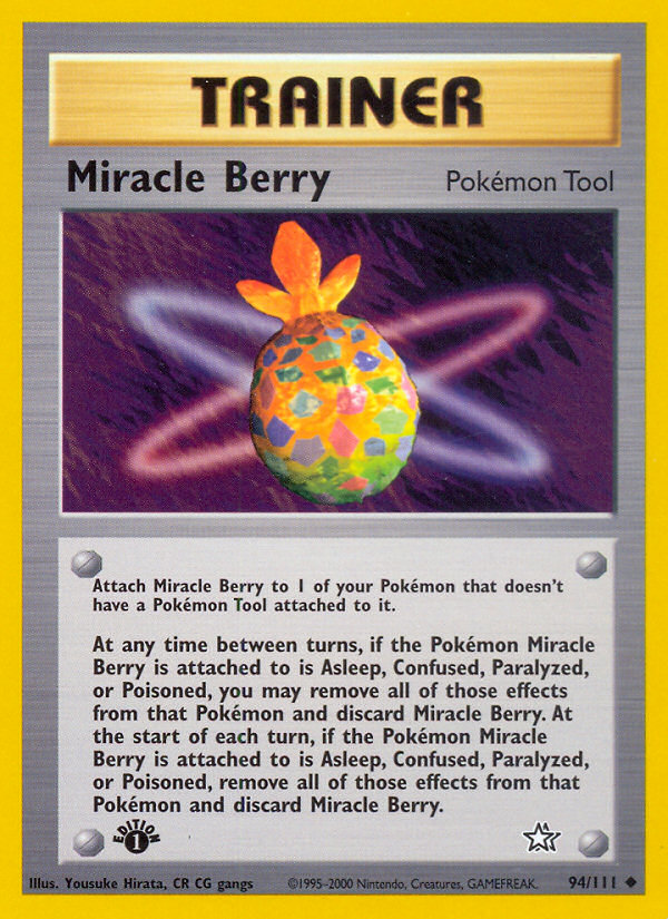 Miracle Berry (94/111) [Neo Genesis 1st Edition] | Exor Games Summserside