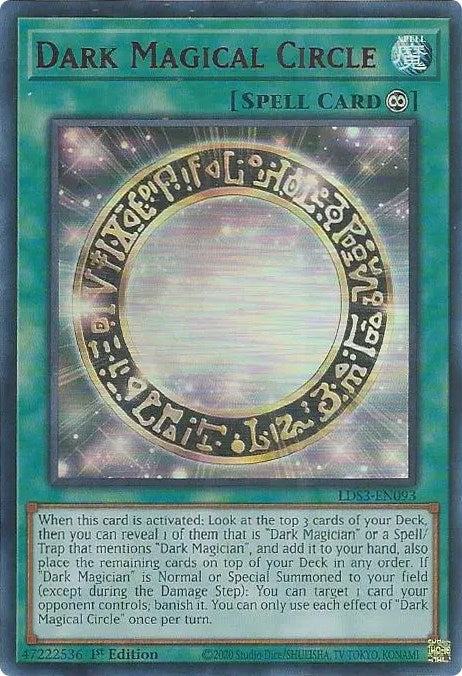 Dark Magical Circle (Red) [LDS3-EN093] Ultra Rare | Exor Games Summserside