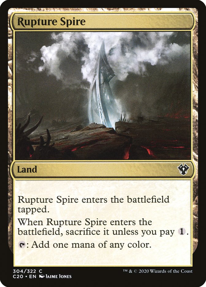 Rupture Spire [Commander 2020] | Exor Games Summserside