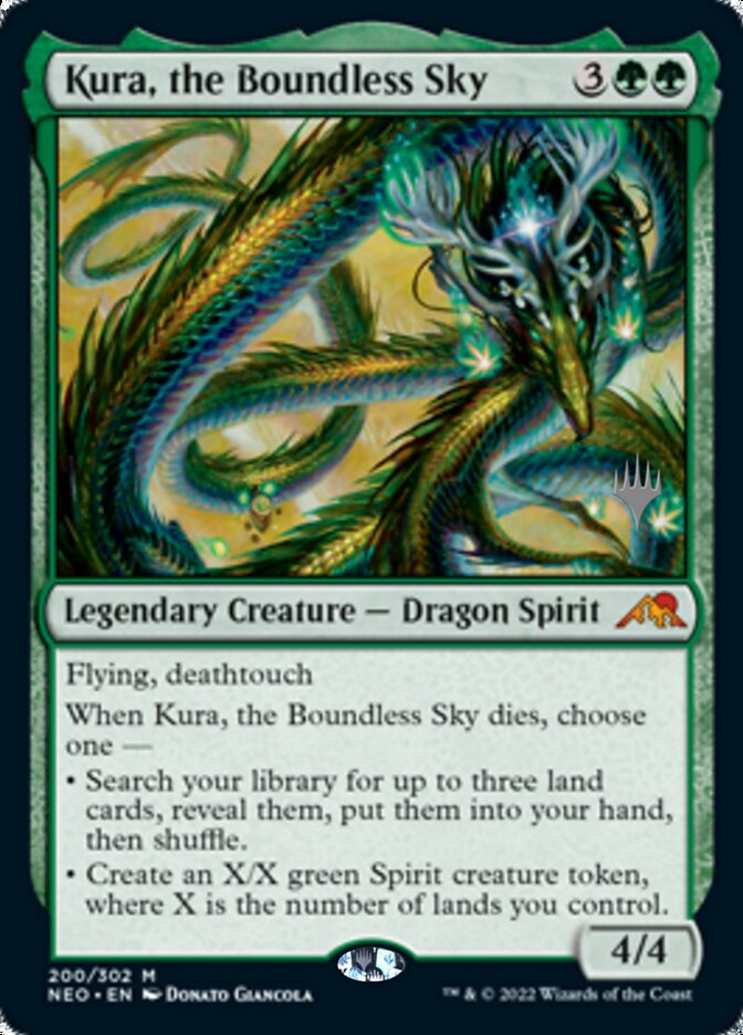 Kura, the Boundless Sky (Promo Pack) [Kamigawa: Neon Dynasty Promos] | Exor Games Summserside