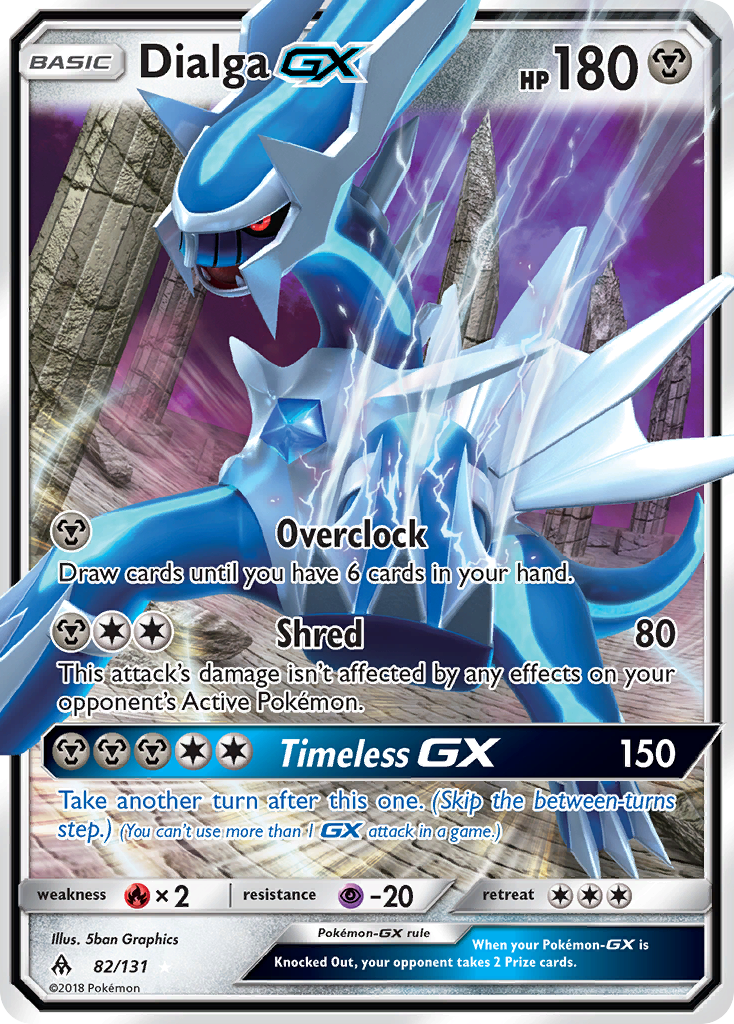 Dialga GX (82/131) [Sun & Moon: Forbidden Light] | Exor Games Summserside