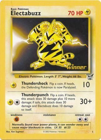 Electabuzz (1) (Jumbo Card) [Best of Promos] | Exor Games Summserside