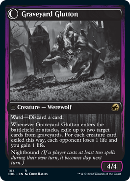 Graveyard Trespasser // Graveyard Glutton [Innistrad: Double Feature] | Exor Games Summserside