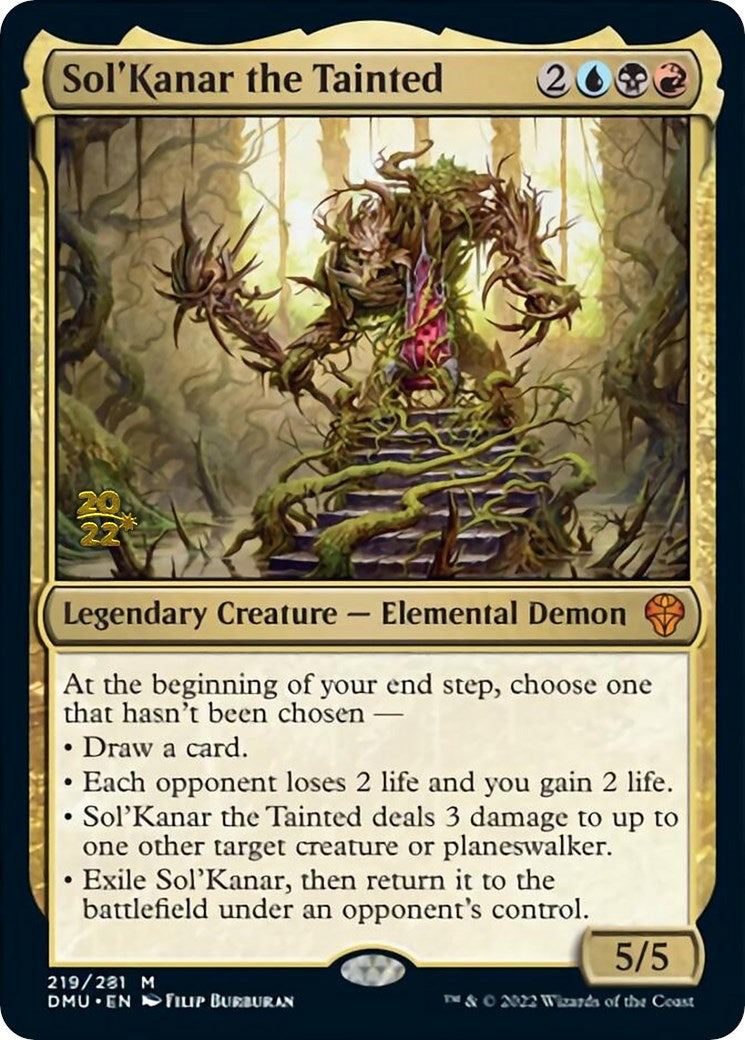 Sol'Kanar the Tainted [Dominaria United Prerelease Promos] | Exor Games Summserside