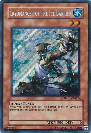 Cryomancer of the Ice Barrier [HA01-EN003] Secret Rare | Exor Games Summserside