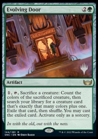 Evolving Door (Promo Pack) [Streets of New Capenna Promos] | Exor Games Summserside