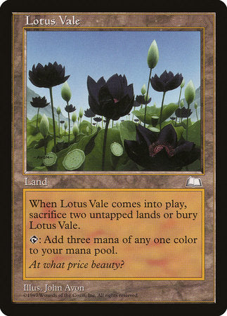 Lotus Vale [Weatherlight] | Exor Games Summserside