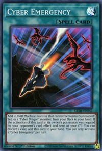 Cyber Emergency [GEIM-EN042] Super Rare | Exor Games Summserside