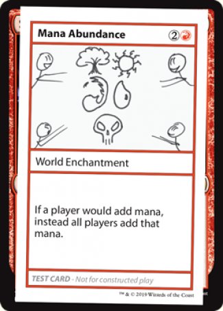 Mana Abundance (2021 Edition) [Mystery Booster Playtest Cards] | Exor Games Summserside