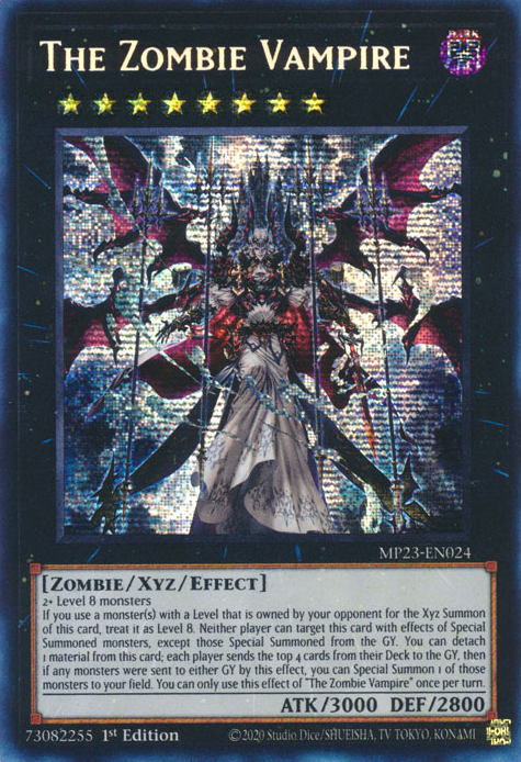 The Zombie Vampire [MP23-EN024] Prismatic Secret Rare | Exor Games Summserside