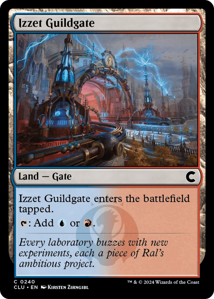 Izzet Guildgate [Ravnica: Clue Edition] | Exor Games Summserside