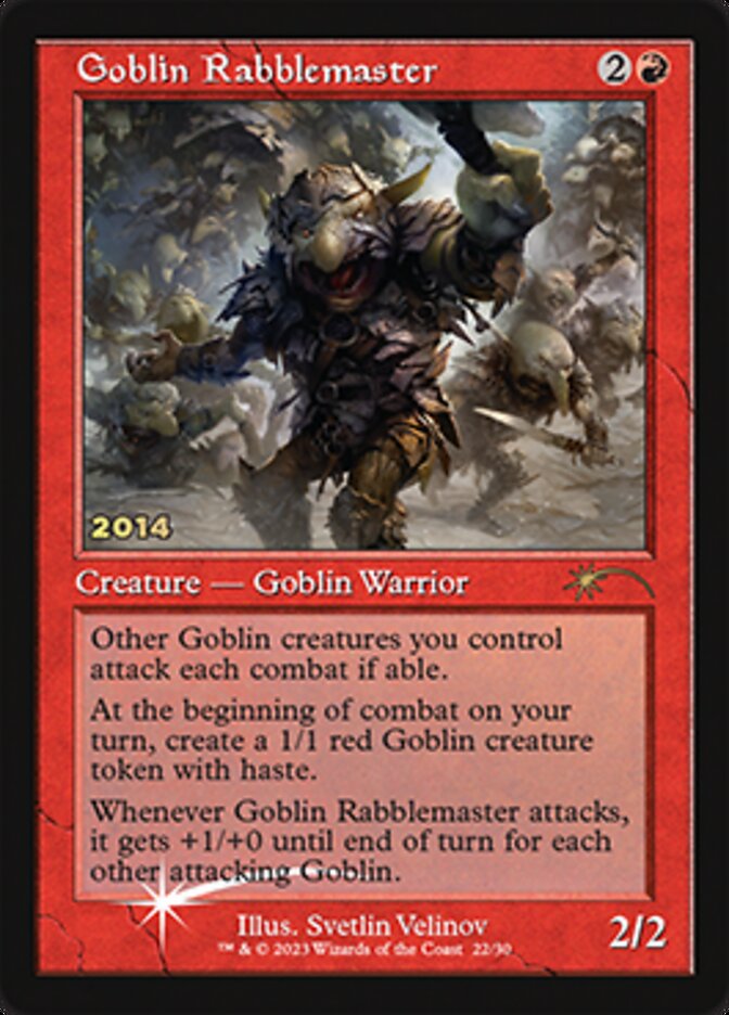 Goblin Rabblemaster [30th Anniversary Promos] | Exor Games Summserside