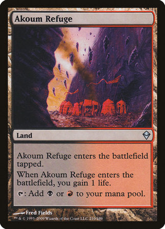 Akoum Refuge [Zendikar] | Exor Games Summserside