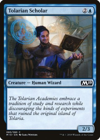 Tolarian Scholar [Core Set 2019] | Exor Games Summserside
