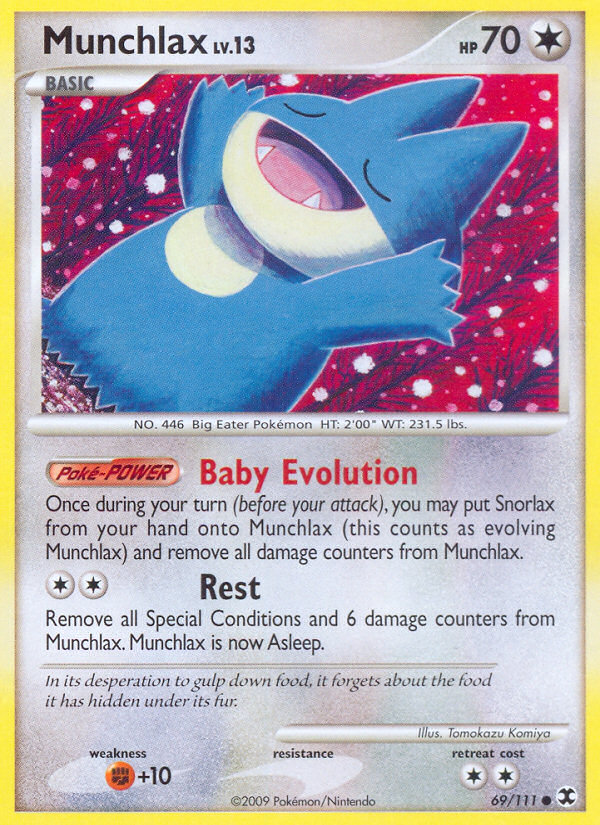 Munchlax (69/111) [Platinum: Rising Rivals] | Exor Games Summserside