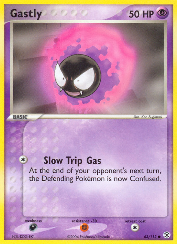 Gastly (63/112) [EX: FireRed & LeafGreen] | Exor Games Summserside