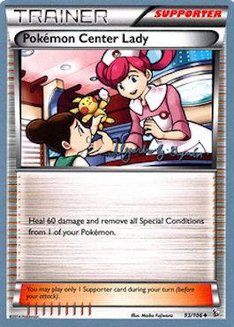 Pokemon Center Lady (93/106) (Primal Groudon - Alejandro Ng-Guzman) [World Championships 2015] | Exor Games Summserside