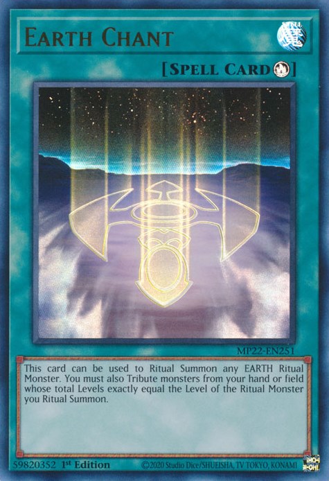 Earth Chant [MP22-EN251] Ultra Rare | Exor Games Summserside