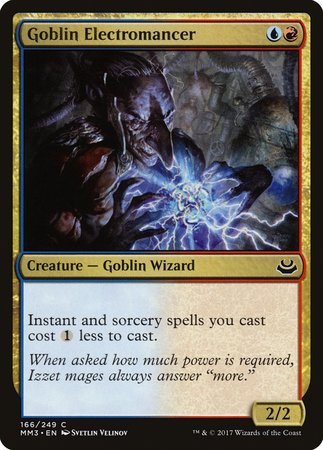 Goblin Electromancer [Modern Masters 2017] | Exor Games Summserside