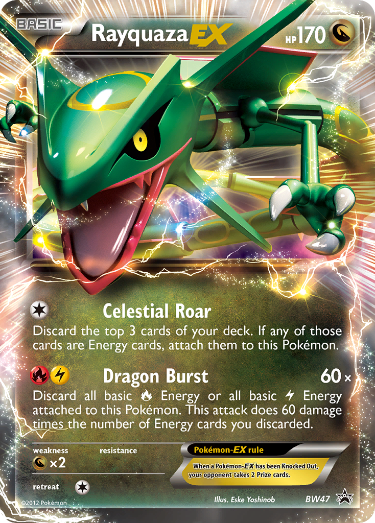 Rayquaza EX (BW47) [Black & White: Black Star Promos] | Exor Games Summserside