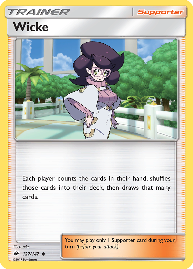 Wicke (127/147) [Sun & Moon: Burning Shadows] | Exor Games Summserside