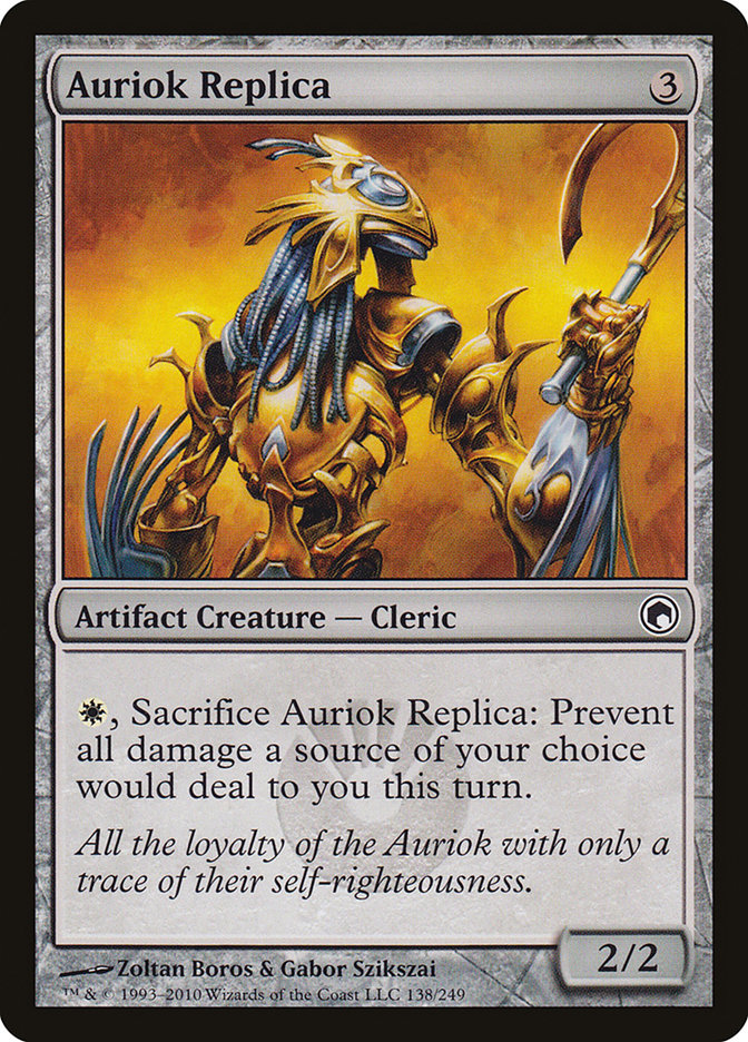 Auriok Replica [Scars of Mirrodin] | Exor Games Summserside