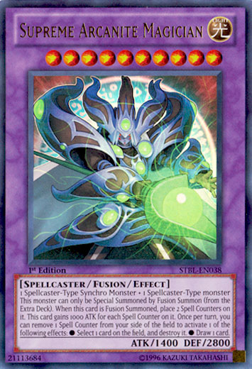 Supreme Arcanite Magician [STBL-EN038] Ultra Rare | Exor Games Summserside