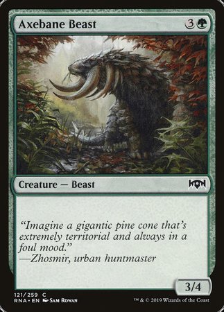 Axebane Beast [Ravnica Allegiance] | Exor Games Summserside