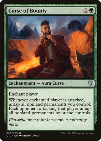 Curse of Bounty [Commander 2017] | Exor Games Summserside