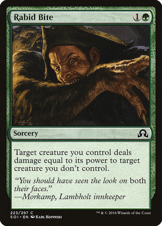 Rabid Bite [Shadows over Innistrad] | Exor Games Summserside