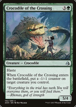 Crocodile of the Crossing [Amonkhet] | Exor Games Summserside