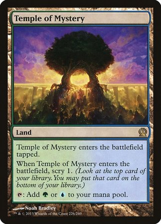 Temple of Mystery [Theros] | Exor Games Summserside