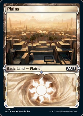 Plains (Showcase) [Core Set 2021] | Exor Games Summserside