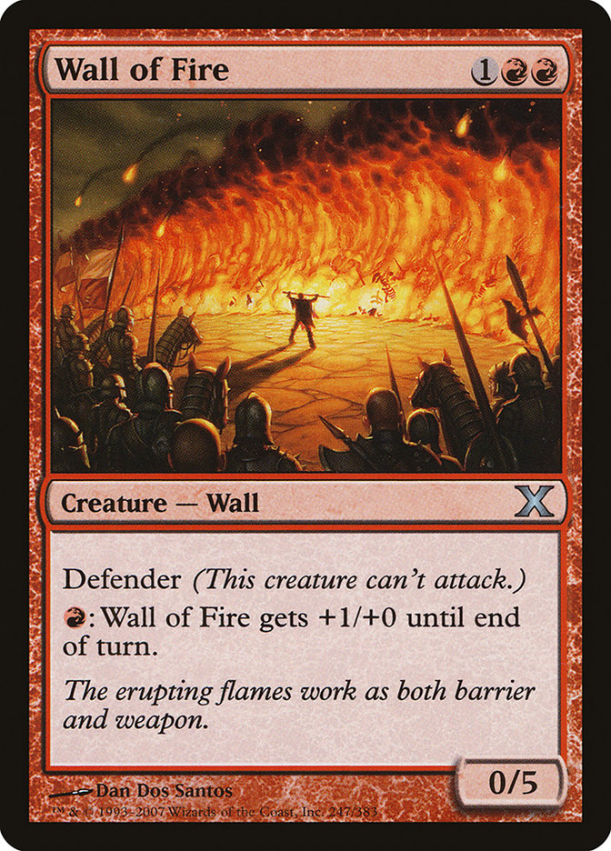 Wall of Fire [Tenth Edition] | Exor Games Summserside