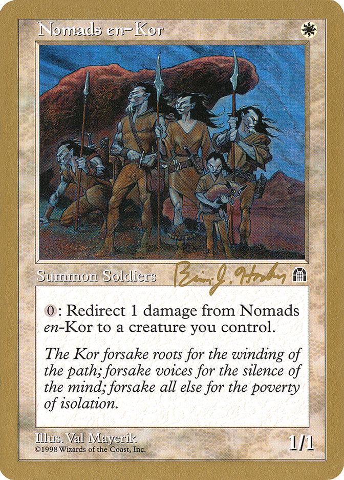 Nomads en-Kor (Brian Hacker) [World Championship Decks 1998] | Exor Games Summserside