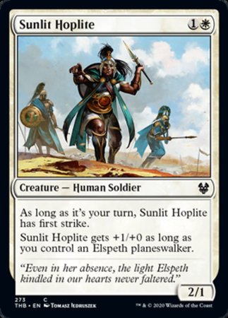 Sunlit Hoplite [Theros Beyond Death] | Exor Games Summserside