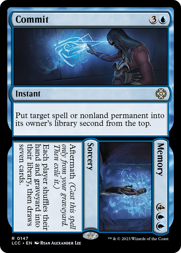 Commit // Memory [The Lost Caverns of Ixalan Commander] | Exor Games Summserside