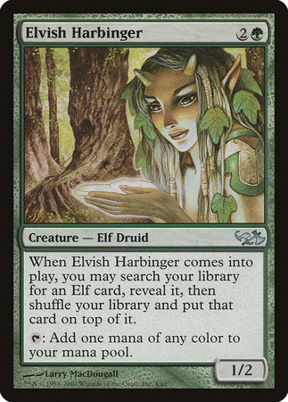 Elvish Harbinger [Duel Decks: Elves vs. Goblins] | Exor Games Summserside