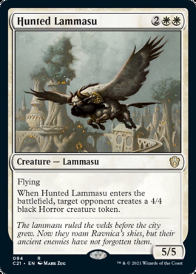 Hunted Lammasu [Commander 2021] | Exor Games Summserside